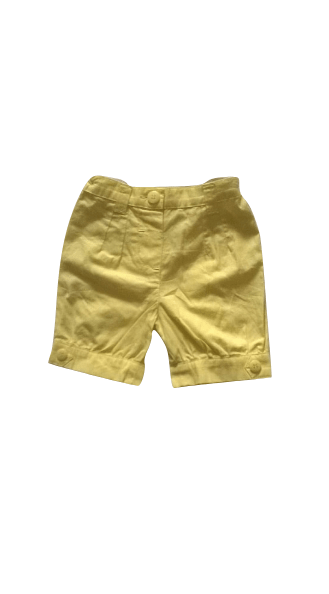 Mini Mode Yellow Shorts - Stockpoint Apparel Outlet