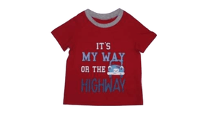 George It's Way or The Highway Baby Boys T-Shirt