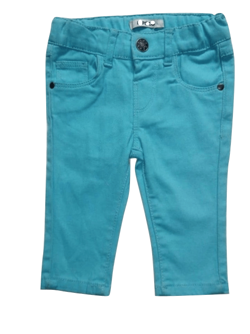 Pep & Co Turquoise Crop Jeans - Stockpoint Apparel Outlet