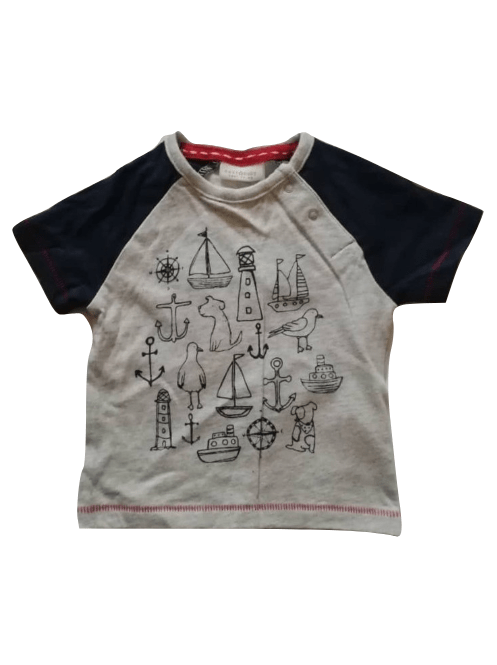 Next My First Wardrobe Sea-life Baby Boys T-Shirt