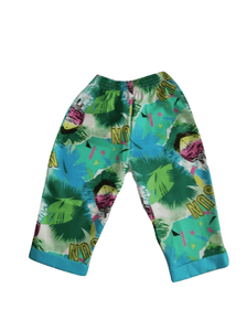 Chambo Summer/Beach Turquoise & Green Boys Shorts