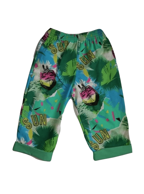 Chambo Green Multi Colour Summer/Beach Boys Shorts