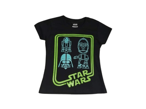 Star Wars Boys Black T-Shirt - Stockpoint Apparel Outlet