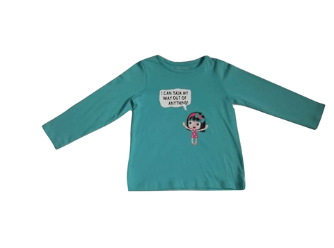 Pep & Co Green Long Sleeve T-Shirt - Stockpoint Apparel Outlet