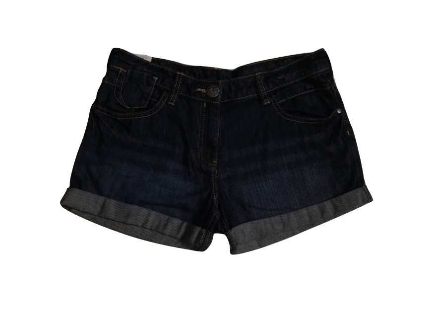 Next Dark Blue Jeans Shorts - Stockpoint Apparel Outlet