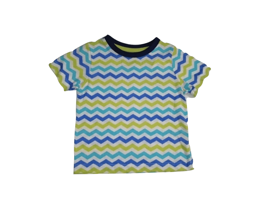 Pep & Co Multi Colour Striped T-Shirt - Stockpoint Apparel Outlet