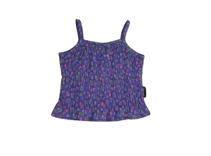 Spalding Floral Purple Top - Stockpoint Apparel Outlet