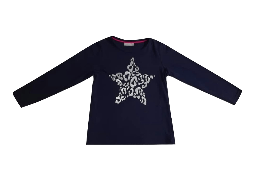 Matalan Star Print Longsleeve Top - Stockpoint Apparel Outlet