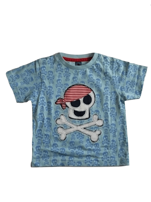 Tu Pirates Blue Baby Boys T-Shirt