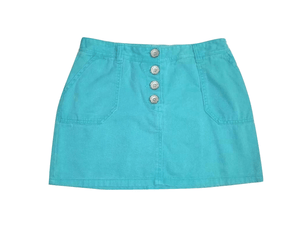 Next Teal Jeans Skirt - Stockpoint Apparel Outlet