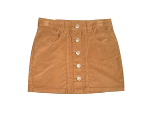 Next Girls Brown Corduroy Skirt