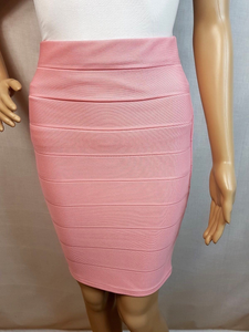 Miss Selfridge Womens Pink Bandage Skirt - Stockpoint Apparel Outlet