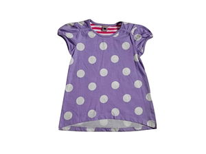 Tu Baby Girls Purple Polka Dot Top - Stockpoint Apparel Outlet