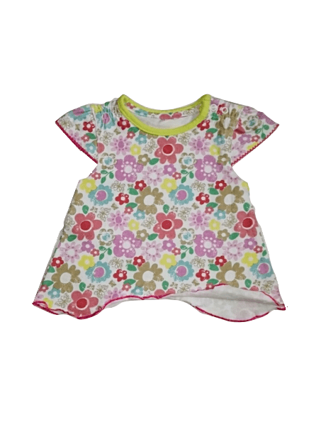 Baby Girls Multi Coloured Floral Top