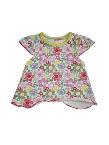 Baby Girls Multi Coloured Floral Top