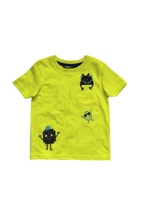 George Mr Happy Yellow Baby Boys T-Shirt