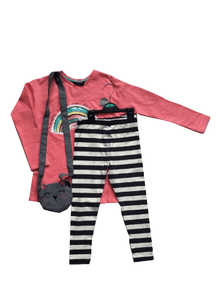 George Girls 3 Piece Sweatshirt, Leggings & Cat Bag Set