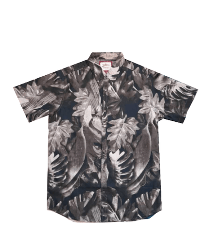 Joe Browns Dark Brown & Black Floral Motif Print Mens Shirt - Stockpoint Apparel Outlet