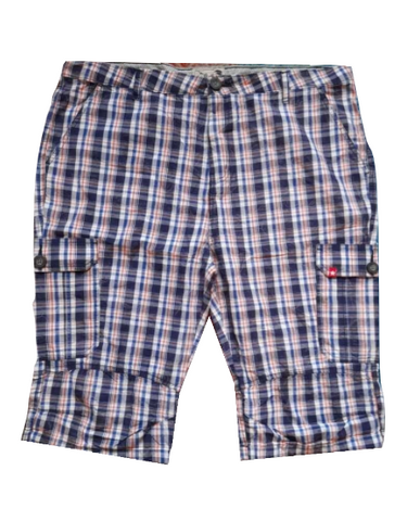 Joe Browns Hawaii Blue Check Mens Shorts - Stockpoint Apparel Outlet