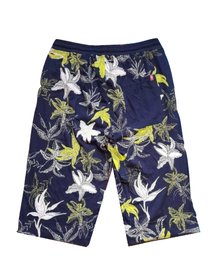 Joe Browns Hawaii Navy Blue Floral Design Mens Shorts - Stockpoint Apparel Outlet