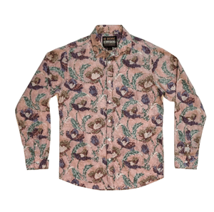 Joe Browns Mens Pink Floral Detail Shirt