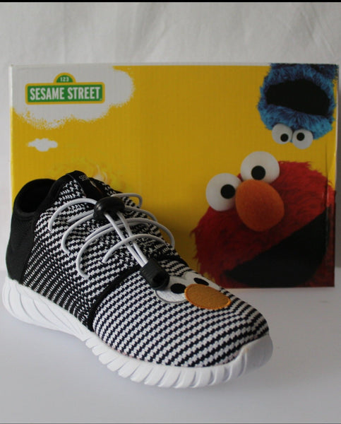 Sesame Street Boy Elmo Sneakers, Black - Stockpoint Apparel Outlet