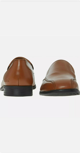 Kickers Omihah Brown Older Boys Slip-on Shoes - Stockpoint Apparel Outlet