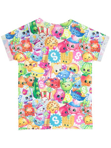Shopkins Girls Multicolour T-Shirt - Stockpoint Apparel Outlet