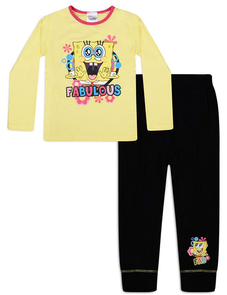 Nickelodeon Spongebob Square Pants 'Fabulous' Girls Pyjamas
