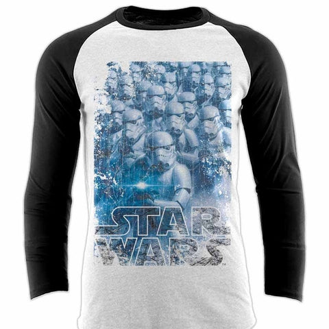 Star Wars Riot Squad Baseball Mens T-Shirt - Stockpoint Apparel Outlet