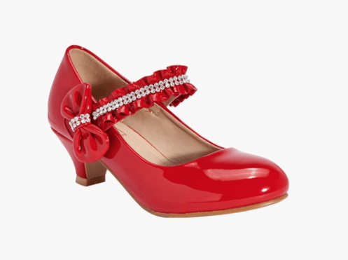 Truffle Collection Girls Red Belly Party Shoes - Stockpoint Apparel Outlet