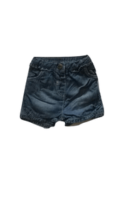 Baby Girls Blue Jeans Shorts