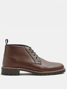 River Island Brown Chukka Mens Boots - Stockpoint Apparel Outlet
