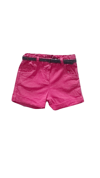 TU Girls Belted Pink Shorts