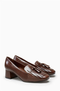 Next Tan Womens Loafers - Stockpoint Apparel Outlet