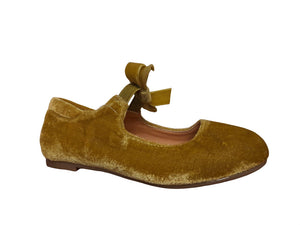 Next Velvet Green Party Younger Girls Shoes - Stockpoint Apparel Outlet