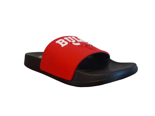 NBA Chicago Bulls Red Unisex Sliders Sandals - Stockpoint Apparel Outlet