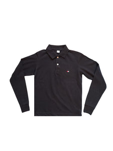 Kempton Park Black Older Boys Polo Shirt - Stockpoint Apparel Outlet