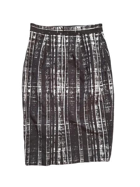Banana Republic Black Patterned Womens Skirt - Stockpoint Apparel Outlet