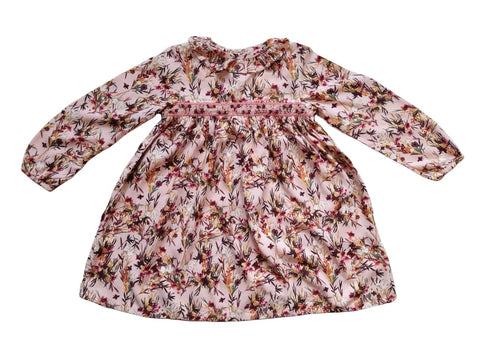 Next Floral Pink Younger Girls Dress - Stockpoint Apparel Outlet