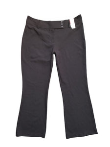 Matalan Black Boot Flare Womens Trousers - Stockpoint Apparel Outlet