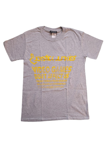 Brands in Limited Joystick Junkies Quote Crew Neck Mens T-Shirt - Stockpoint Apparel Outlet