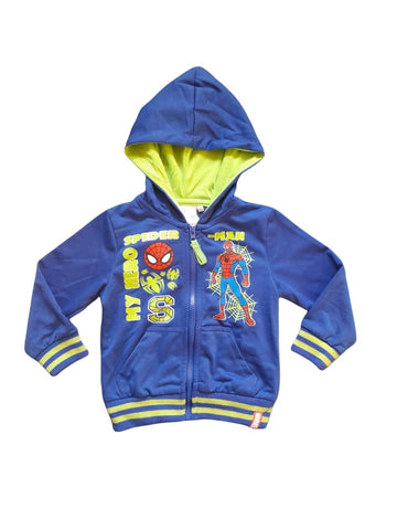 Marvel Ultimate Spiderman Younger Boys Hoodie Top - Stockpoint Apparel Outlet