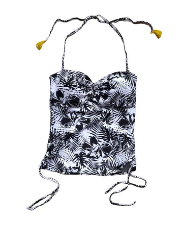 George Alter Neck Floral Bikini Womens Top - Stockpoint Apparel Outlet