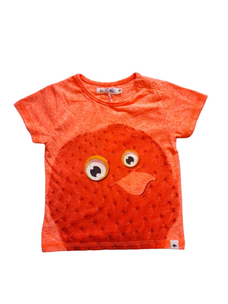Billy Bandit Birdie Orange Baby Boys T-Shirt - Stockpoint Apparel Outlet