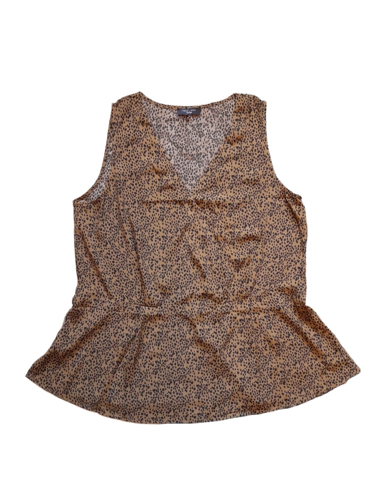 New Look Theodora Animal Print Womens Top - Stockpoint Apparel Outlet