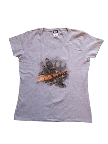 Star Wars Rogue One Rebel Tem Womens T-Shirt - Stockpoint Apparel Outlet