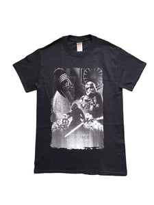Star Wars VII Black Villians Poster Mens T-Shirt - Stockpoint Apparel Outlet