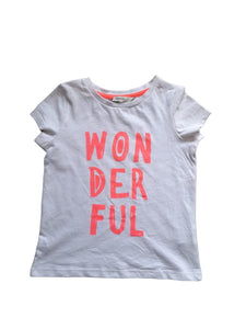 George White Wonderful Print Younger Girls T-Shirt - Stockpoint Apparel Outlet