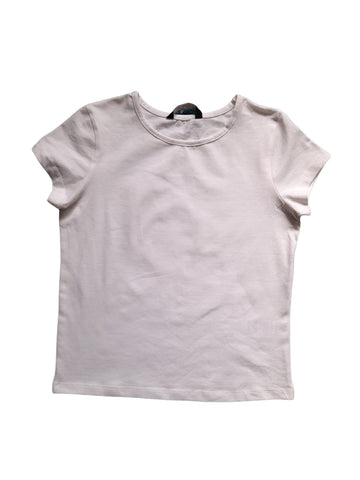 George Plain White Older Girls T-Shirt - Stockpoint Apparel Outlet